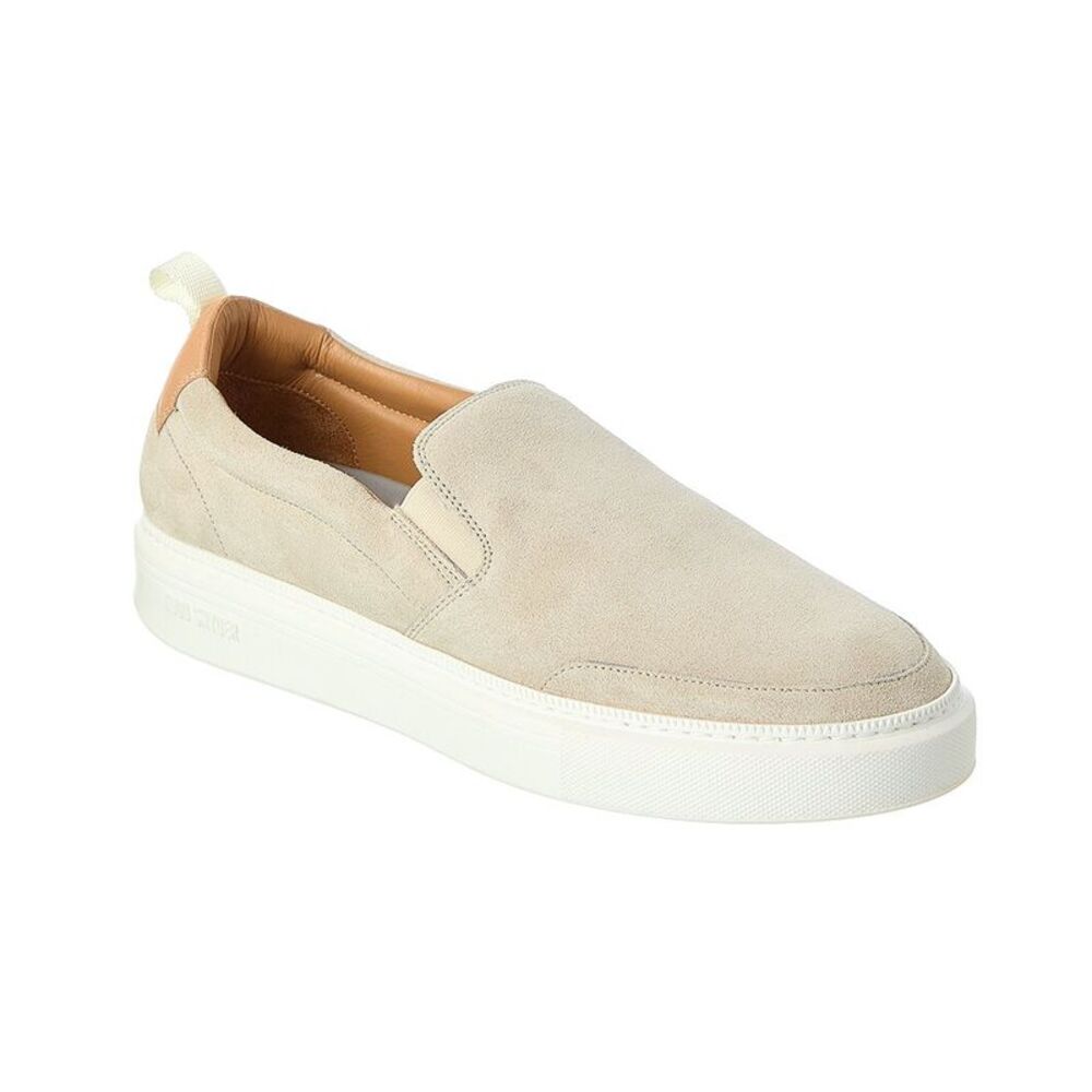 Todd Snyder Cup Sole Suede Slip-On Sneaker, Grey